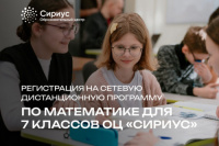 В Новосибирской области стартует сетевая образовательная программа по математике для семиклассников